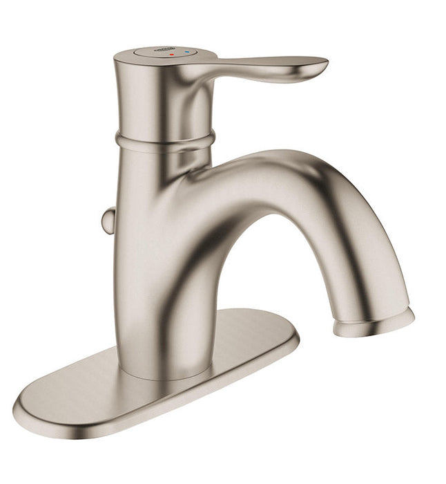 Grohe 23306 Parkfield 5 Inch Single Handle Lavatory Deck Mounted Bathroom Faucet with Drain