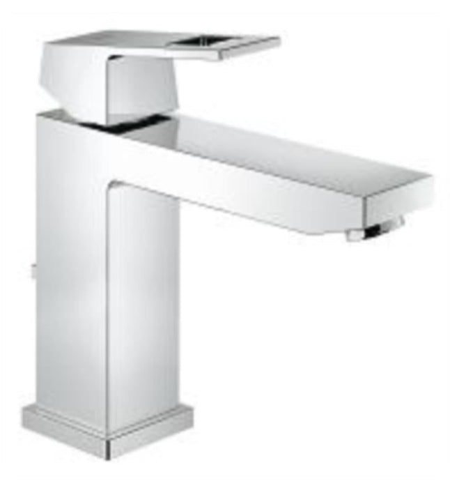 Grohe 23445000 Eurocube Single Handle Deck Mounted Bathroom Faucet