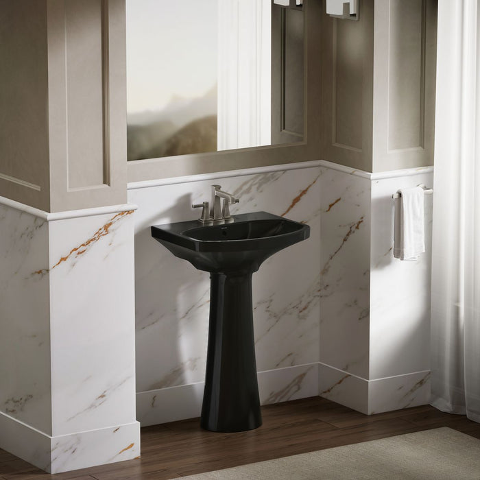 KOHLER K-2362-4-7 Black Black - Partialroomview Square