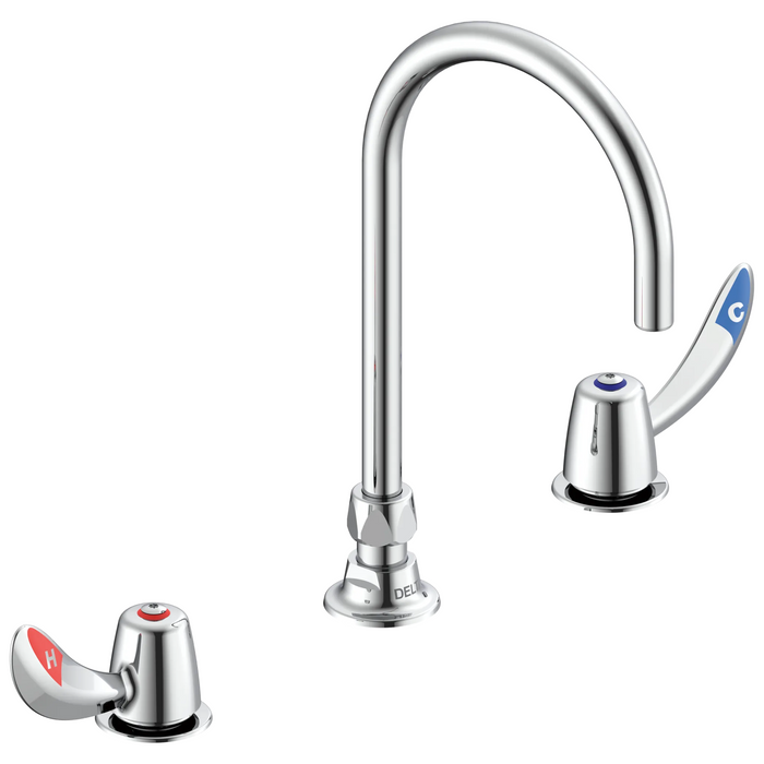 Commercial 23C6 23C672 TWO HANDLE WIDESPREAD Bathroom FAUCET - Chrome