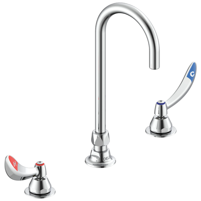 Commercial 23C6 23C674 Widespread Faucet - Chrome