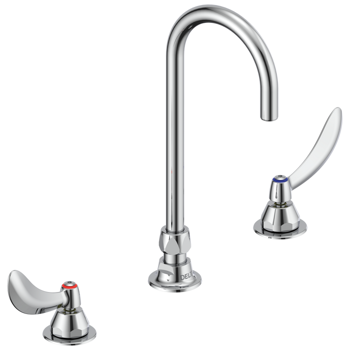 WIDESPREAD LAV W/FLO W CONTROL GOOSENECK
