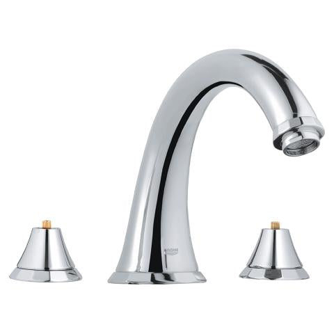 Grohe 25074 Kensington Three-Hole Roman Bathtub Faucet