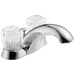 Delta 2522LF-MPU Classic Two Handle Centerset Lavatory Faucet
