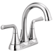 Delta Kayra 2533LF Two Handle Tract-Pack Centerset Bathroom Faucet - Chrome