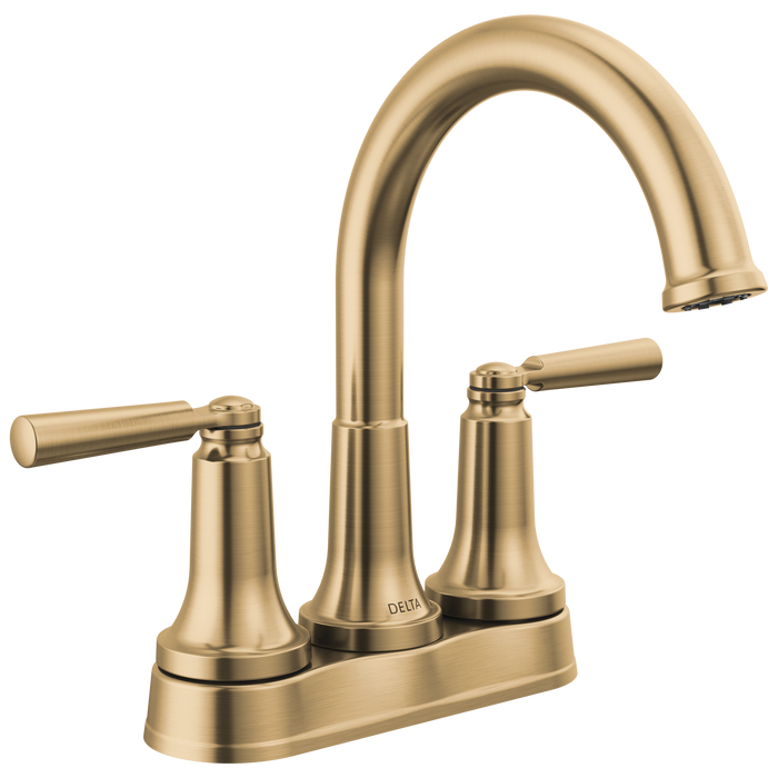 Delta Saylor 2535 Two Handle Centerset Bathroom Faucet - Champagne Bronze