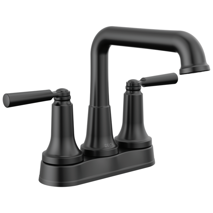 Delta Saylor 2536 Two Handle Centerset Bathroom Faucet - Matte Black