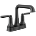 Delta Saylor 2536 Two Handle Centerset Bathroom Faucet - Matte Black