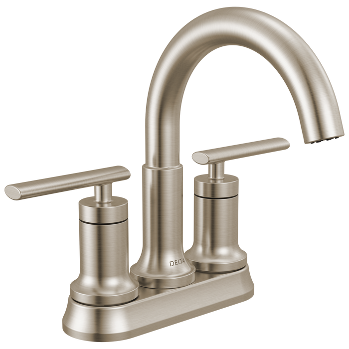 Delta Altado 25442 Two Handle Centerset Bathroom Faucet - Stainless