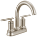 Delta Altado 25442 Two Handle Tract-Pack Centerset Bathroom Faucet - Stainless