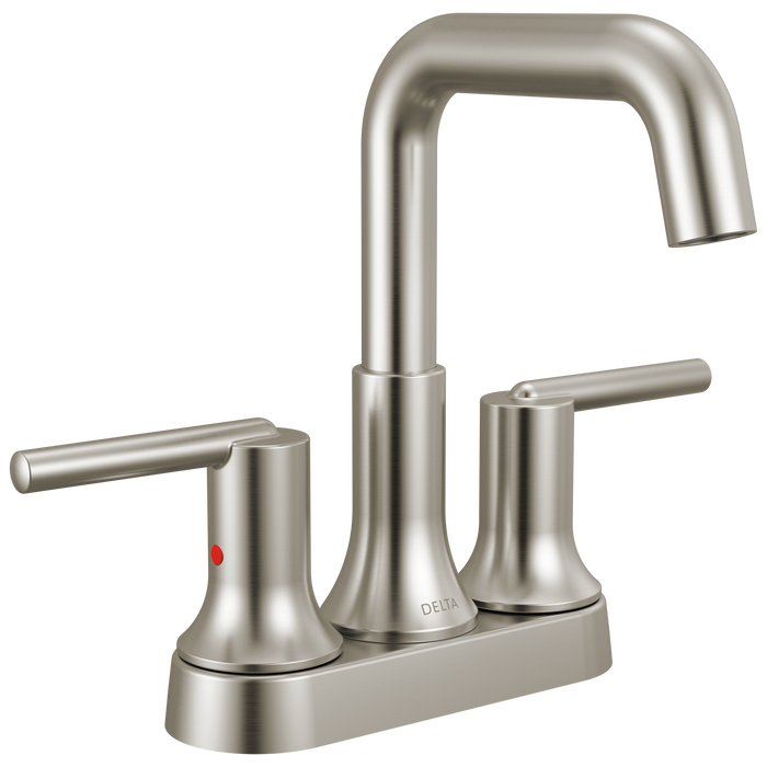 Delta Trinsic 2554 Centerset Bathroom Faucet - Stainless