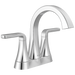 Delta Lineax 2562LF Two Handle Tract-Pack Centerset Bathroom Faucet - Chrome