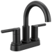 Delta Nicoli 25749LF Two Handle Centerset Bathroom Faucet - Matte Black