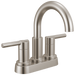 Delta Nicoli 25749LF Two Handle Centerset Bathroom Faucet - Stainless