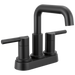 Delta Nicoli 25849LF Two Handle Centerset Bathroom Faucet - Matte Black