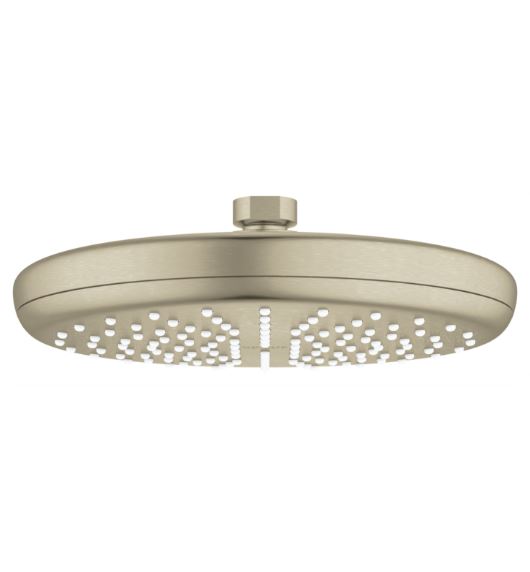 Grohe 26409 Tempesta 1.8 GPM Rain Shower Head with EcoJoy Dream Spray and Speed Clean Technology