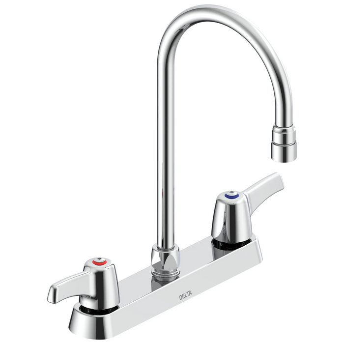 Commercial 26C3 26C3933 8 In Cast Deckmount - Chrome