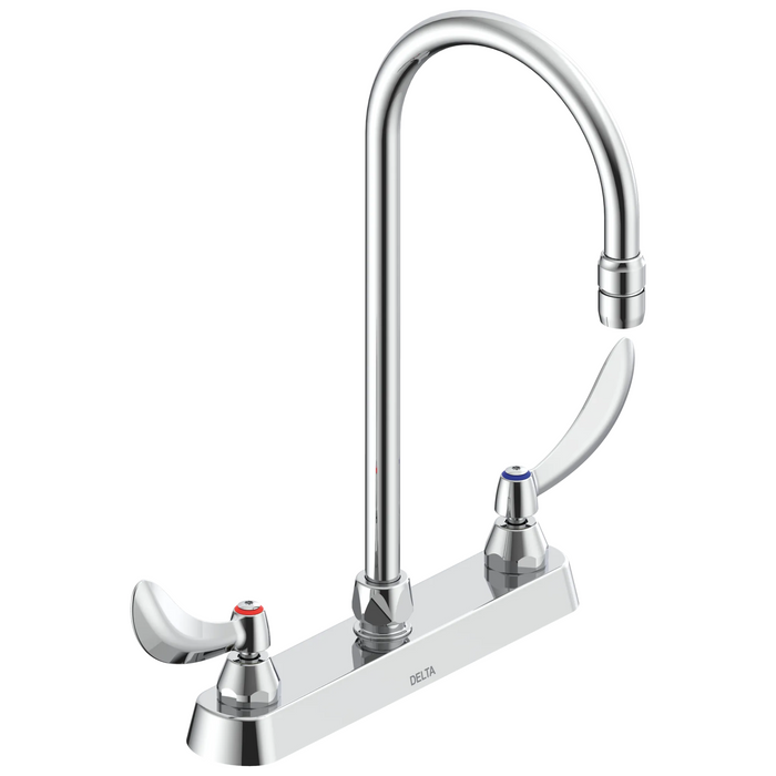 Commercial 26C3 26C3944 8 In Cast Deckmount - Chrome
