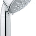 Grohe 27125 Relexa Rustic Multi-Function Handshower Five Spray with Speed Clean Technology