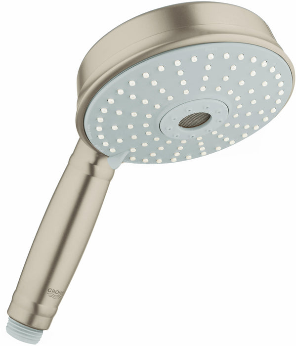 Grohe 27129 Rainshower Rustic Multi-Function Handshower Three Spray with Speed Clean Technology