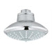 Grohe 27247 Euphoria Massage Wall Mount Bathroom 2.5 GPM Multi-Function Shower Head with Three Spray