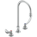Commercial 27C1 / 27C2 27C2924 Two Handle Sink Faucet - Chrome
