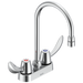 Delta Commercial 27C4 / 27C5 / 27C6: Two Handle 4" Deck Mount Faucet