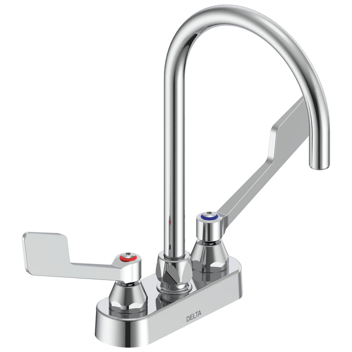 Commercial 27T4 27T4975 4 In Cast Deckmount - Chrome