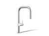 KOHLER K-28271-RT2 Components Touchless pull-down kitchen sink faucet with two-function sprayhead