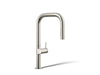 KOHLER K-28271-RT2 Components Touchless pull-down kitchen sink faucet with two-function sprayhead