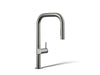 KOHLER K-28271-RT2 Components Touchless pull-down kitchen sink faucet with two-function sprayhead