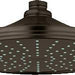 Grohe 28375 Rainshower Rustic 2.5 GPM Rain Wall/Ceiling Mount Bathroom Shower Head One Spray with Dream Spray Technology