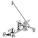 Delta Commercial 28C2: Two Handle 8" Wall Mount Service Sink Faucet