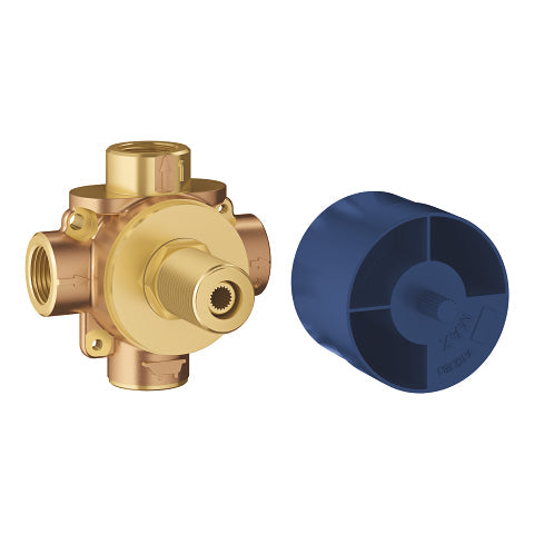 Grohe 29902000 3-Way Diverter Rough-In Valve