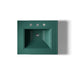 KOHLER K-2344-8-17 Teal - Top Square
