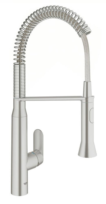 Grohe 30314 K7 Pre-Rinse Kitchen Faucet with Foot Control