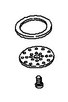 KOHLER K-30341 Spray Face Assembly