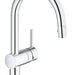 Grohe 31378 Minta Pull-Down High-Arc Kitchen Faucet with 2-Function Locking Sprayer