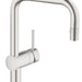 Grohe 32319 Minta Pull-Down Kitchen Faucet with 2-Function Locking Sprayer