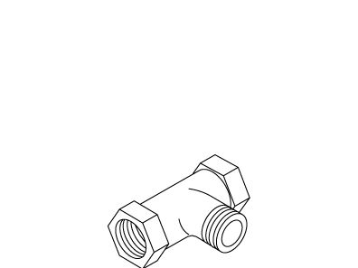 KOHLER K-32600 Supply Tee