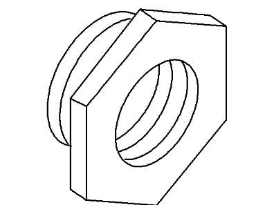 KOHLER K-32749 Packing Nut