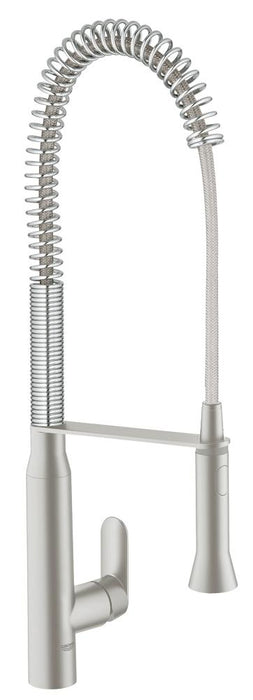 Grohe 32951 K7 Pre-Rinse Kitchen Faucet with 2-Function Toggle Sprayer