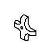 KOHLER K-33395 4 Arm Stop Handle