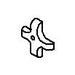 KOHLER K-33395 4 Arm Stop Handle