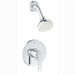 Grohe 3501420A Eurosmart Wall Mount Pressure Balance Valve Bathtub/Shower Combo Faucet