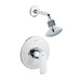 Grohe 35020000 Eurosmart Cosmopolitan Pressure Balanced Shower with Valve Trim, Multi Function Shower Head, Shower Arm & Flange