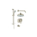 Grohe 35054 GrohFlex 24 1/2 Inch Thermostatic Valve Shower Set with 4 Sprays Showerhead