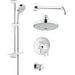 Grohe 35056000 GrohFlex Thermostatic Shower Faucet Package with Dream Spray Technology