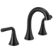 Delta Kayra 3533LF Two Handle Widespread Pull-Down Bathroom Faucet - Matte Black
