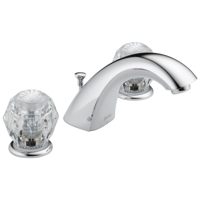 Delta 3544LF-WFMPU Classic Two Handle Widespread Lavatory Faucet